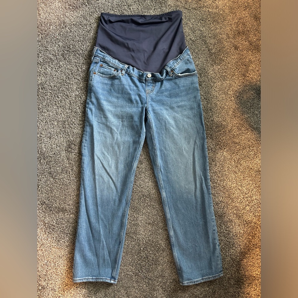 Abercrombie & Fitch maternity jeans.